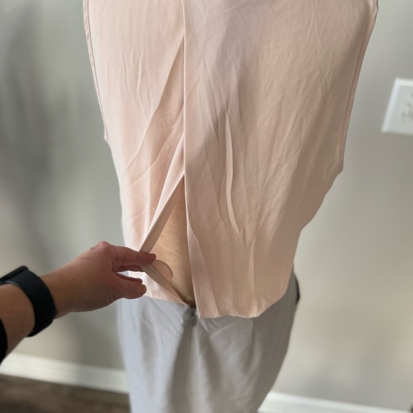 BCBGMAXAZRIA MOSS COMBO MIRYAM SLEEVELESS DRESS ZBA61D74/M618A - Picture 4 of 11